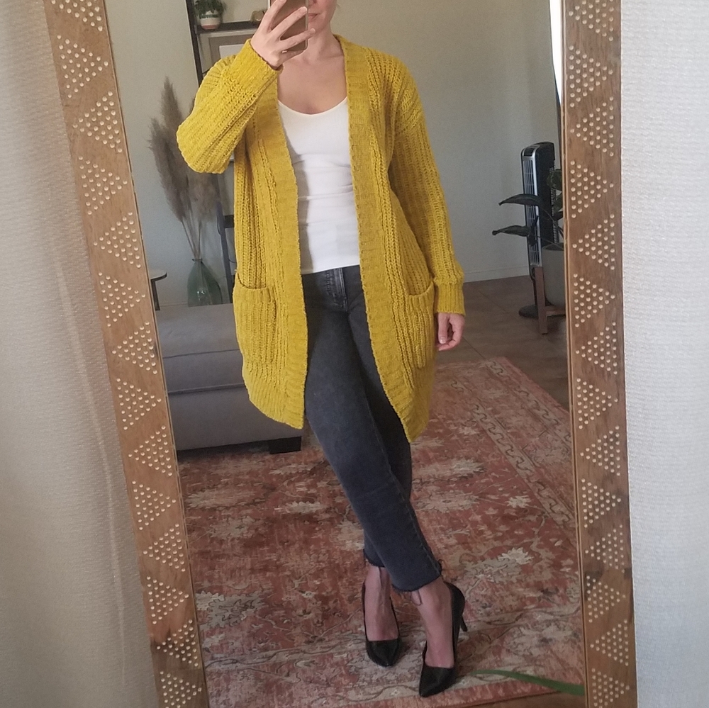 Express Chenille Cardigan